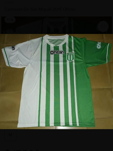 Camiseta Club Atletico San Miguel
